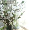 DIY Magnolia Flower Energetic Creative 9 Heads Magnolia Branch Artificiella blommor