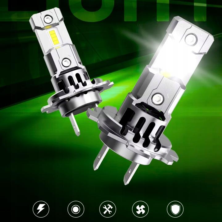 Żarówki H7 Led Homologacja 90W Canbus Białe H7 Mocne 1000% H7 Xenon White