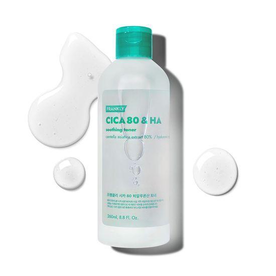 FRANKLY Cica 80 Hyaluronic Acid Toner 260mL