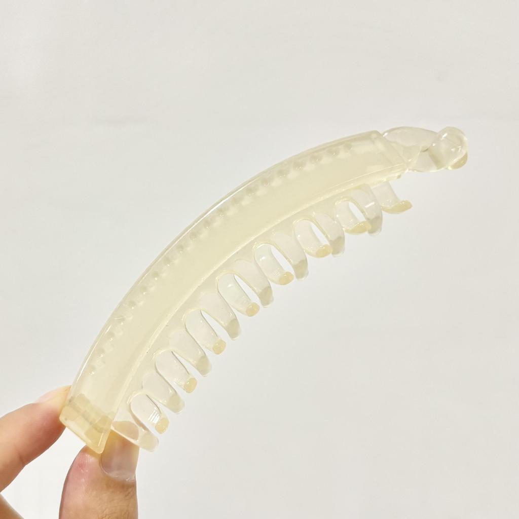 2025 New Style Large Vertical Banana Hair Clip for Thick Hair - High Ponytail Fixing Tool