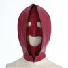 Máscara de Bondage de Cuero Ajustable para Hombres y Mujeres: Sudadera con Cremallera Completa y Capucha con Cierre de Cordones para Cosplay Gótico y Club