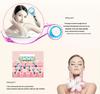 Color Light Vibration Beauty Device: Anti-Wrinkle Skin Rejuvenation Massager with Hot/Cold Therapy and Red/Blue Light