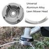 Universal Aluminum Trimmer Head with 4pcs/20pcs Trimmer Lines for Brush Cutter Grass Trimmer Lawn Mower Accessories