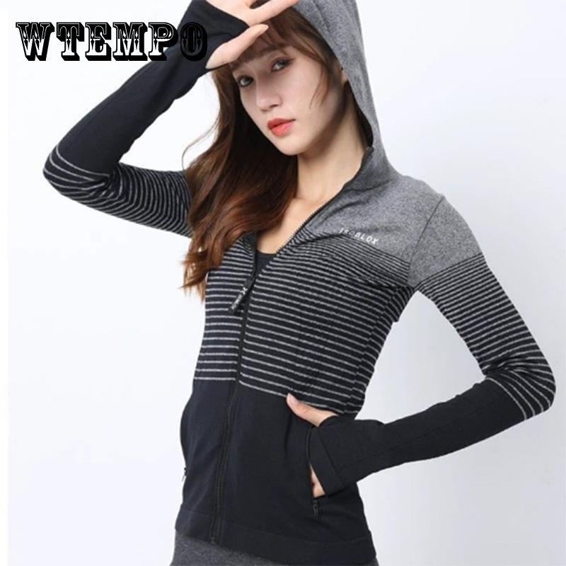 

Кардиган с капюшоном, облегающая одежда для йоги, женская профессиональная спортивная куртка с длинными рукавами для утреннего бега, уличного фитнеса