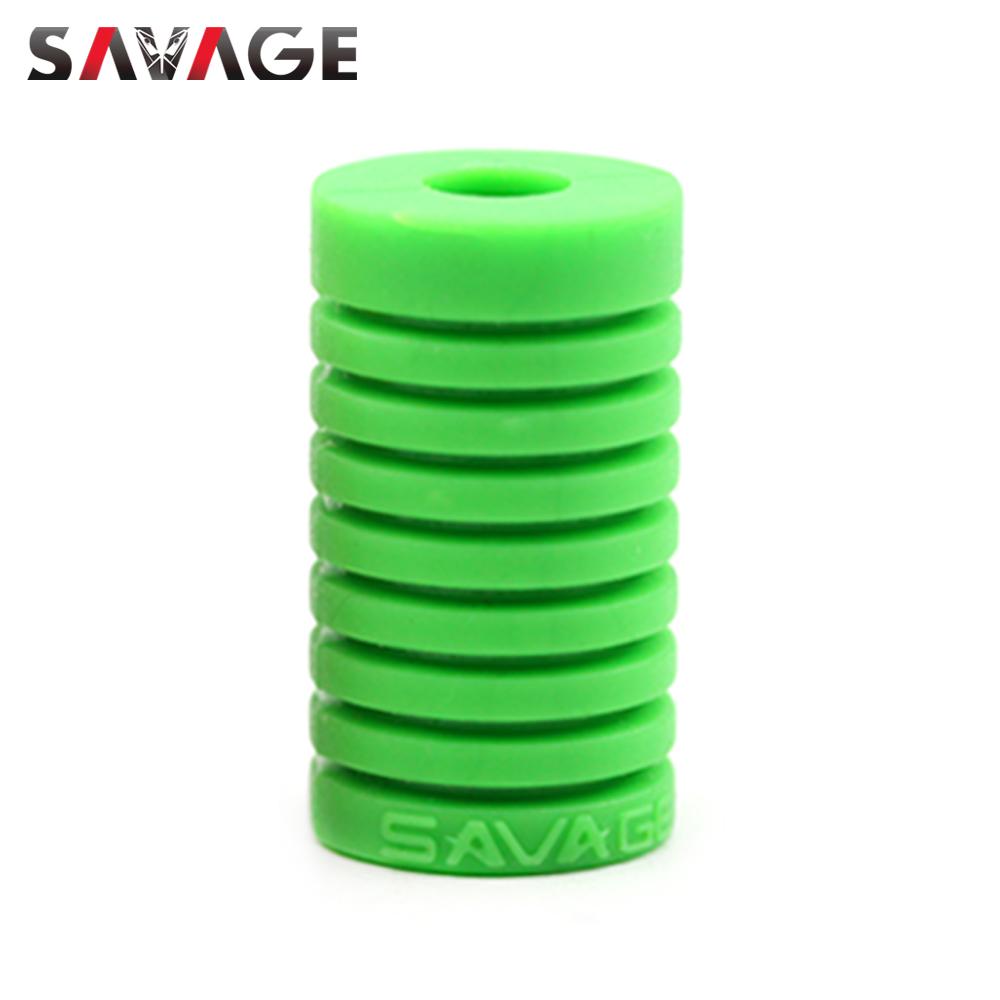 Universal Gear Shift Lever Foot Pad Pedal Toe Peg Cover For YAMAHA For HONDA For KAWASAKI Motorcycle Accessories Silica