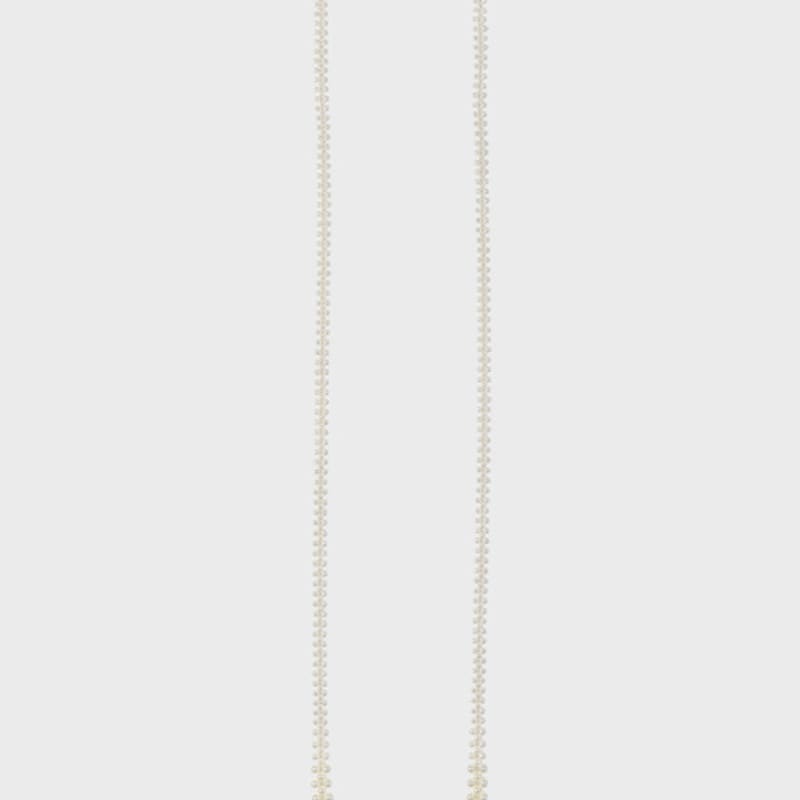 

Eireve БИСЕРНЫЙ МНОГОЖЕМЧУЖНЫЙ ГАЛСТУК (КРЕМОВЫЙ БЕЛЫЙ) Cream White