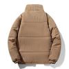 Cotton Clothes Autumn and Winter Men's Velvet Thickened Warm Breathable Loose Bread Clothes Casual Stand-up Collar Jacket