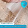 Large Round Transparent PVC Table Pad: Soft, Waterproof, Anti-Scald, Wash-Free Tablecloth