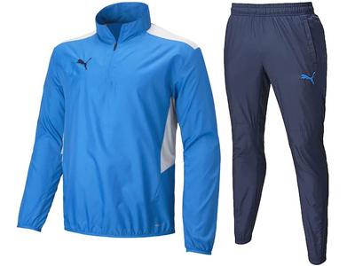 Pullover Windbreaker Set and Unlined 02x06 E Blue X (Top Pants) 657409/657410, (XL, Peacoat)