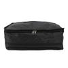 Portable Hanging Travel Shelves Bags Carry On Closet Insert Large Capacity Travel Bags Collapsible 3 Shelf Travel Closet with 2 Hooks
