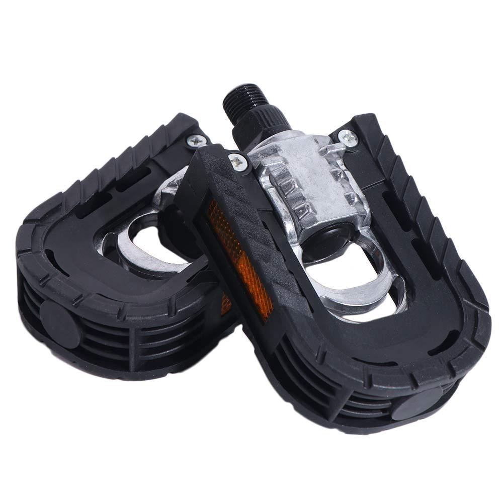 Reflektierendes Blech Fahrradpedal Aluminium Zink Zinklegierung Faltpedal Fahrrad Fahrradzubehör