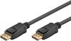 Goobay | DisplayPort 1.4 Cable | Black | DisplayPort Male | DisplayPort Male | DP To DP | 2m