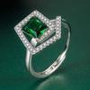 Sace Gems Classic Copper Alloy Zircon Ring Ladies Jewelry Wedding Promise Party Gift