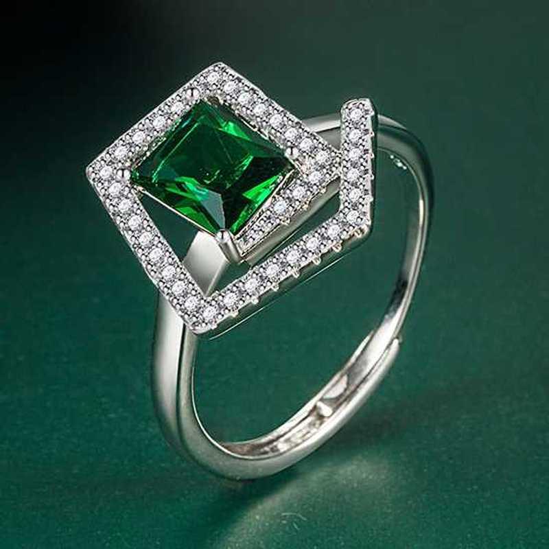 Sace Gems Classic Copper Alloy Zircon Ring Ladies Jewelry Wedding Promise Party Gift