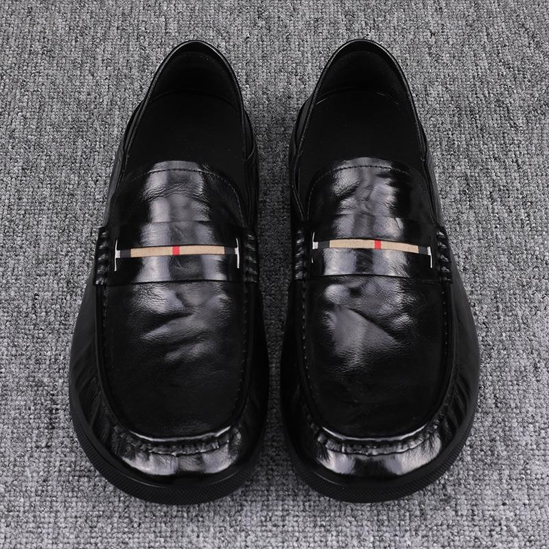 Genuine Leather Men's Loafers Slip-on Men's Casual Shoes New Wear-resistant Male Flats 2025 Hot Sell Shoes for Men Tenis Hombres