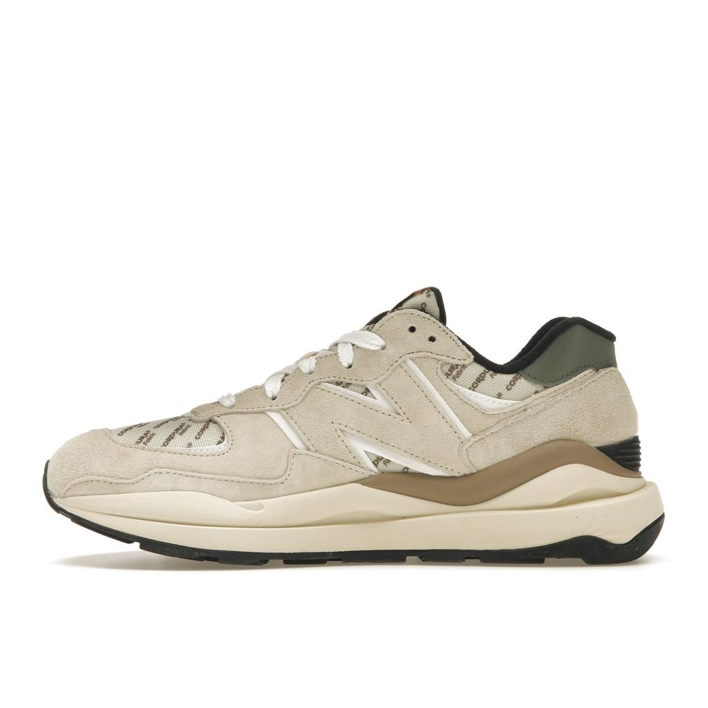 New Balance 57/40 Off-White Unisex-Sneaker Grün M5740CD1