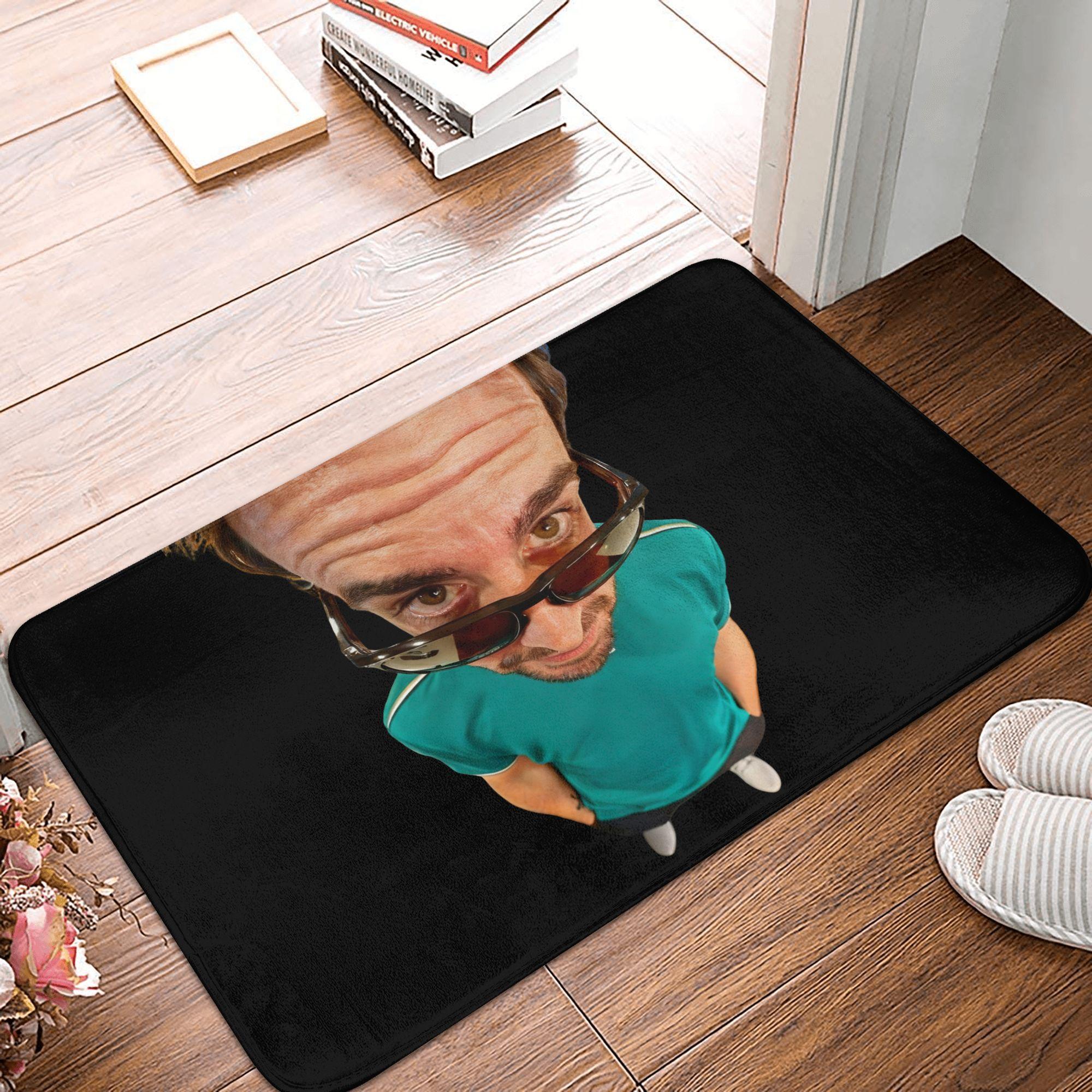 

Коврик для двери с мемом Улыбка Фернандо Алонсо Противоскользящий Ковер для Ванной Кухни Туалета 40*60см 40cmx60cm