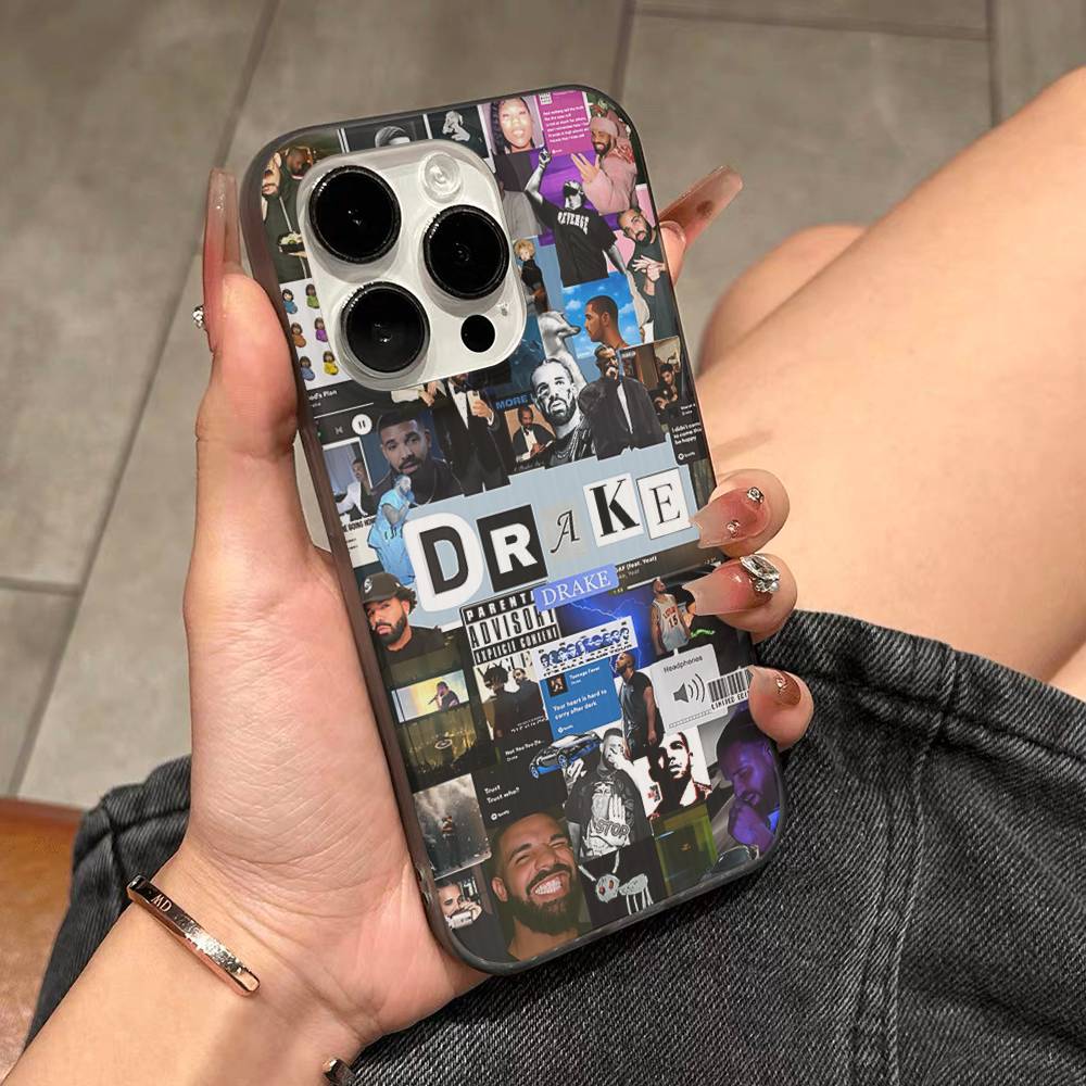 Sänger Rapper D-Drake Weiche Wellpappe Handyhülle Für IPhone 11 12 13 14 15 16 17 Pro Max Plus Pro Stoßfeste Hülle