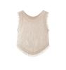 Niche Tassel Crochet Knit Sleeveless Camisole for Women - Summer 2026 Collection