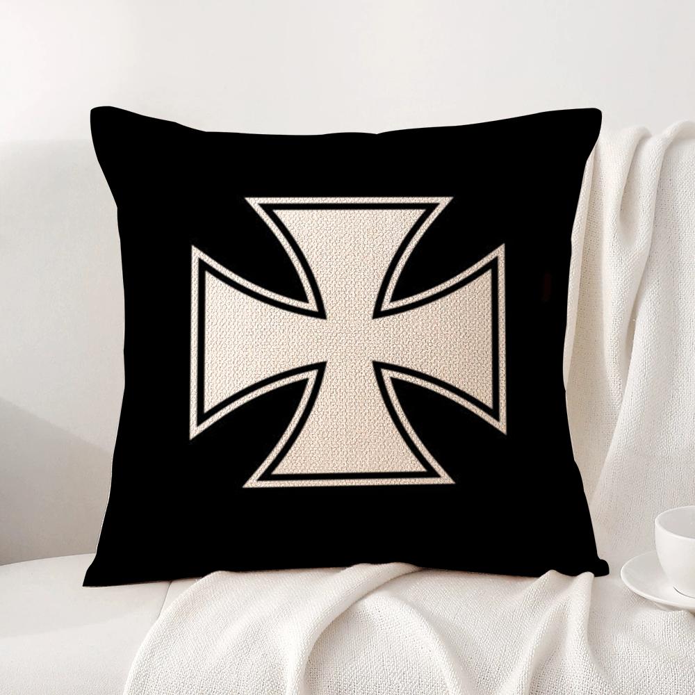 W-West Coast C-Choppers Cushion Cover Summer Coolness Linen Fabric Double-Sided Printing Pillow Case Sofa Home Decor Gift