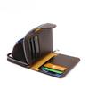 Men RFID Blocking Wallet Large Capacity Credit Card Holder Zipper Accordion Card Case Leather Card Organizer Coin Purse