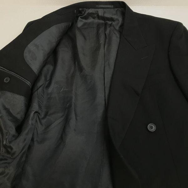 FARIANI Alemanha Fato Duplo Outono/Inverno Masculino G Preto Ajustador de Cintura Japão(USADO)