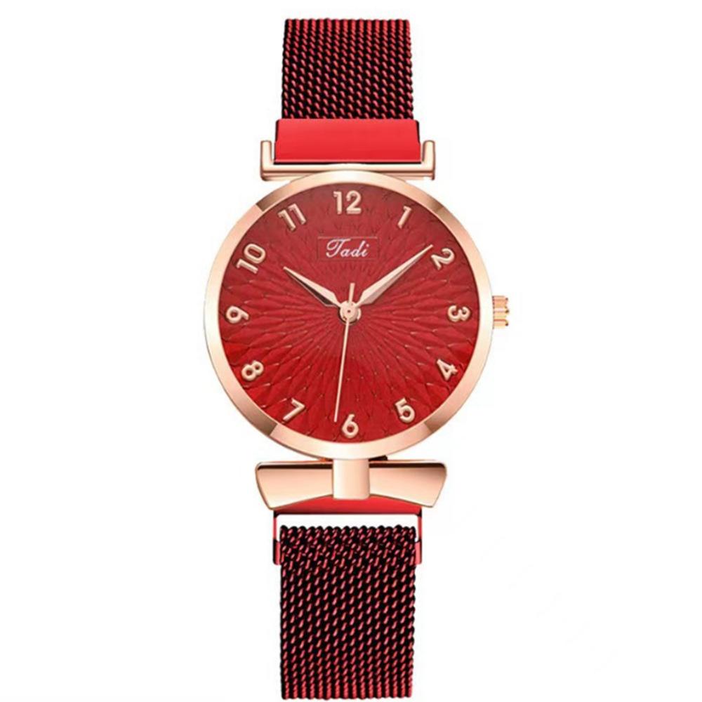 The Same Casual Fashion Simple Lazy Watch Trendy Digital Face Women'S Quartz Watch
