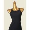 French style Gao Ding Double-Shoulder Strap Narrow Shoulder Dress Western Style Sexy Slim fit Sheath Knitted Foreign Trade Original Order Short dress