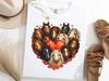 Horse Heart Shirt, Cute Horse Valentines Day Tee, Horse Lover Gift