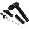 Security Lock Handle Hasps Right-Hand Anti Theft Windows Sash Casement Window