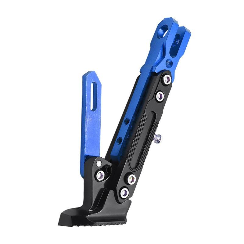 Electric Motorcycle Universal CNC Adjustable Parking Stand, Electric Motorcycle Parking Foot Side Support Bracket New 2025