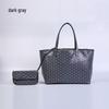 Geantă Tote Medie Goya Goyard cu model Pied-de-poule: Geantă de umăr mare, pentru mamici și navetiști