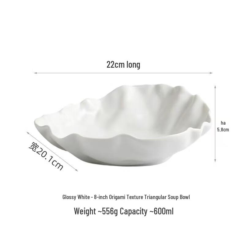 Creative Ceramic Fusion Dining Plate