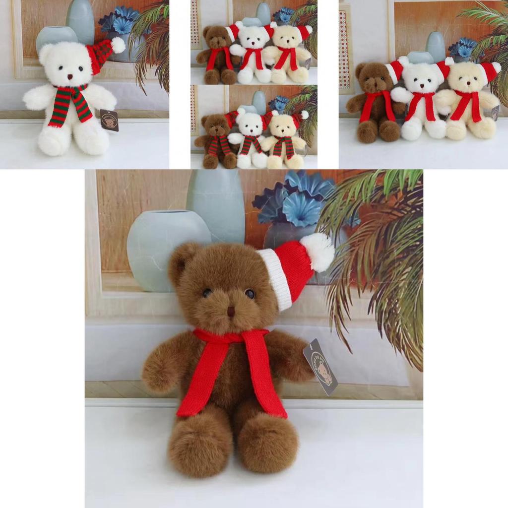 Adorable Teddy Bear Plush Toy Perfect For Cuddling Soft And Fluffy Gift For Christmas And New Year