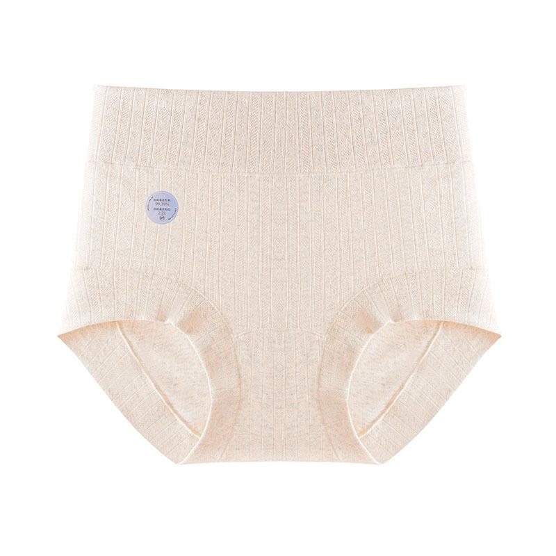 Large Size Women Spring and Autumn Cotton Can Reduce HPV High Waist Breathable 10A Antibacterial Extended Crotch Small Boxer Briefs