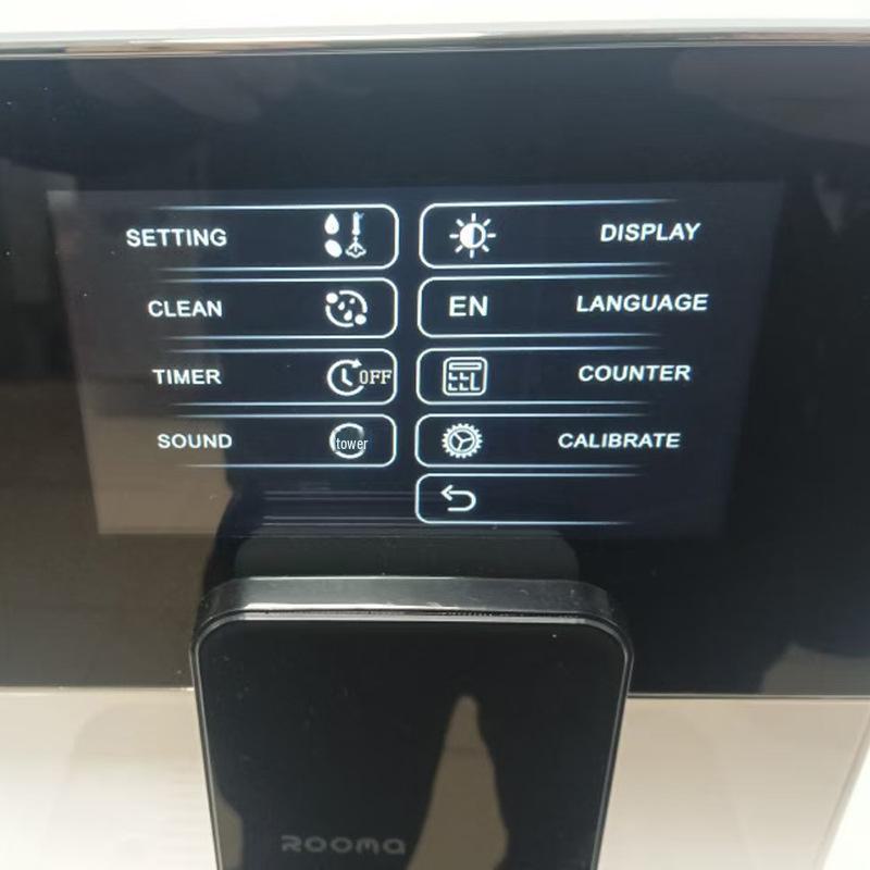 "Fully Automatic Italian American Home A10 Espresso Touchscreen Coffee Machine"