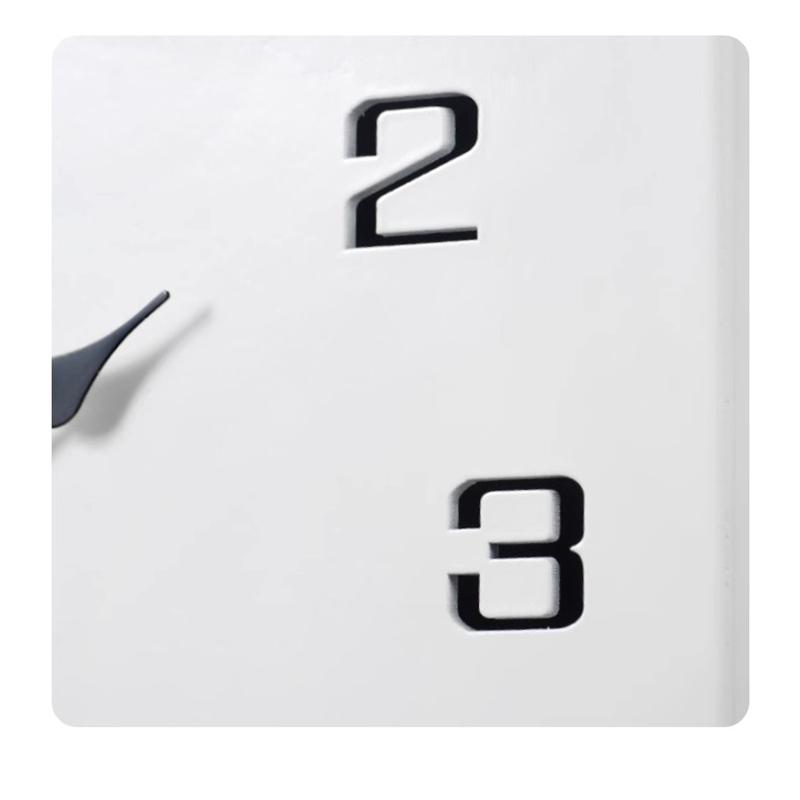 Modern Wall Clocks Large Living Room Wall Clocks Mechanism Silent Clock Corner Home Decoration Clock Digital Office Furniture