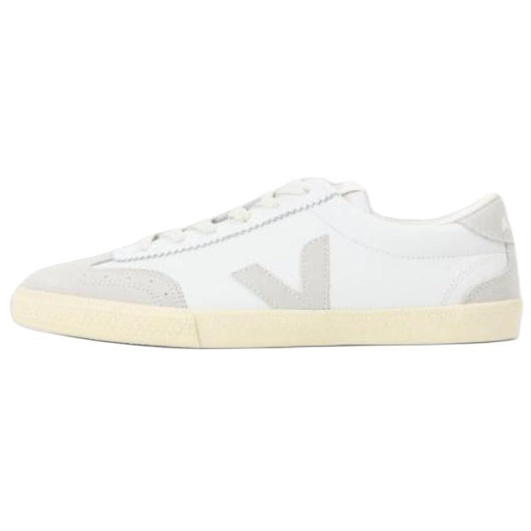 VEJA Volley Leather Low top Skateboard Shoes Men s White VO2003852M 40