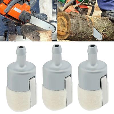 3 Pieces Small Engine Walbro Felt Fuel Filter For Chainsaws Brushcutters Strimmers