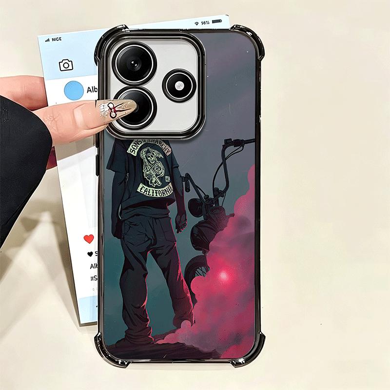 Sons Of Anarchy Weiche Handyhülle für Xiaomi Poco X7 X8 Pro Max X6 X5 X3 F8 Ultra F7 M8 M7 M5S Redmi 15C 15A 15 14C 13C 12C 13 12