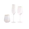 Creative Diamond-550ml-Shaped Hammered Goblet Gold-Painted Ice Dew Red Wine Glass Champagne Whiskey Cup Vintage Wine