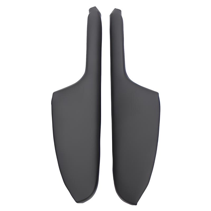 1 Pair Car Black Rear Door Armrest Lid Trim Panel Cover 83750T2F Fit for Honda Accord 9th 2013 2014 2015 2016 2017 83700T2F