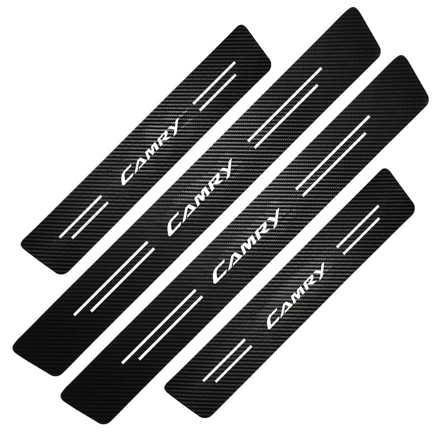 

Новый порог боковой подножки Camry, совместимый со всеми роскошными интерьерами, золотая листва, прочный, легкий, серебристые накладки на пороги, накладки, автомобили, запчасти, отделка,