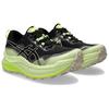 New Asics Gel Trabuco Max 3 Anti Slip Wear Resistant Low Top Running Shoes Unisex Black Green 1012B606-002