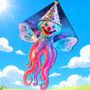 Ocean Animal Triangular Kite Made Of Polyester For Kids Outdoor Activities