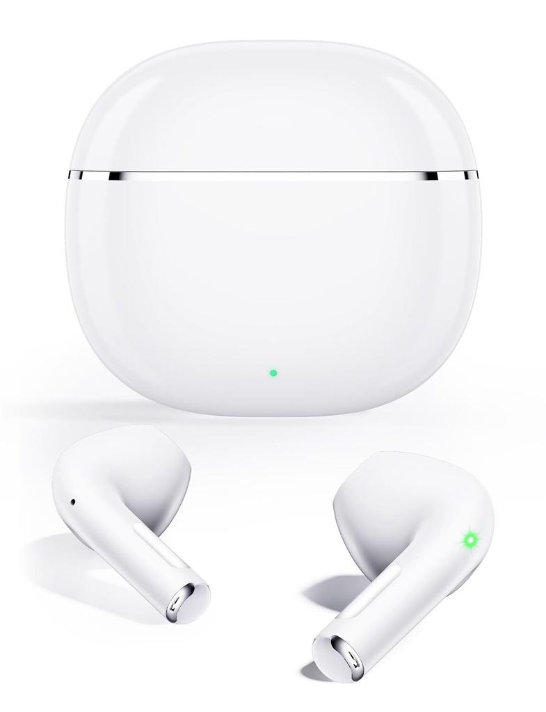 Bluetooth Wireless New Bluetooth Fast Up to 40 Hours of ENC Noise Automatic Touch Lightweight and Compatible with iPhone and Web and Gift Earbuds,