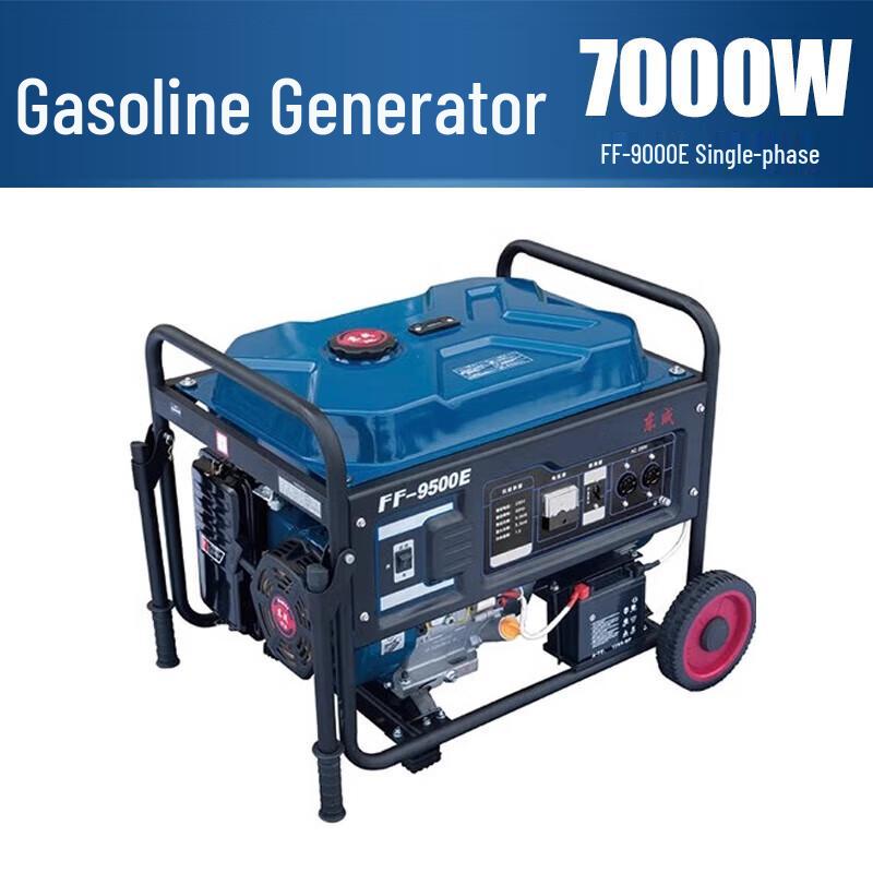 Dongcheng FF-9500E 7000W Portable Gasoline Generator CN plug (adapter included)