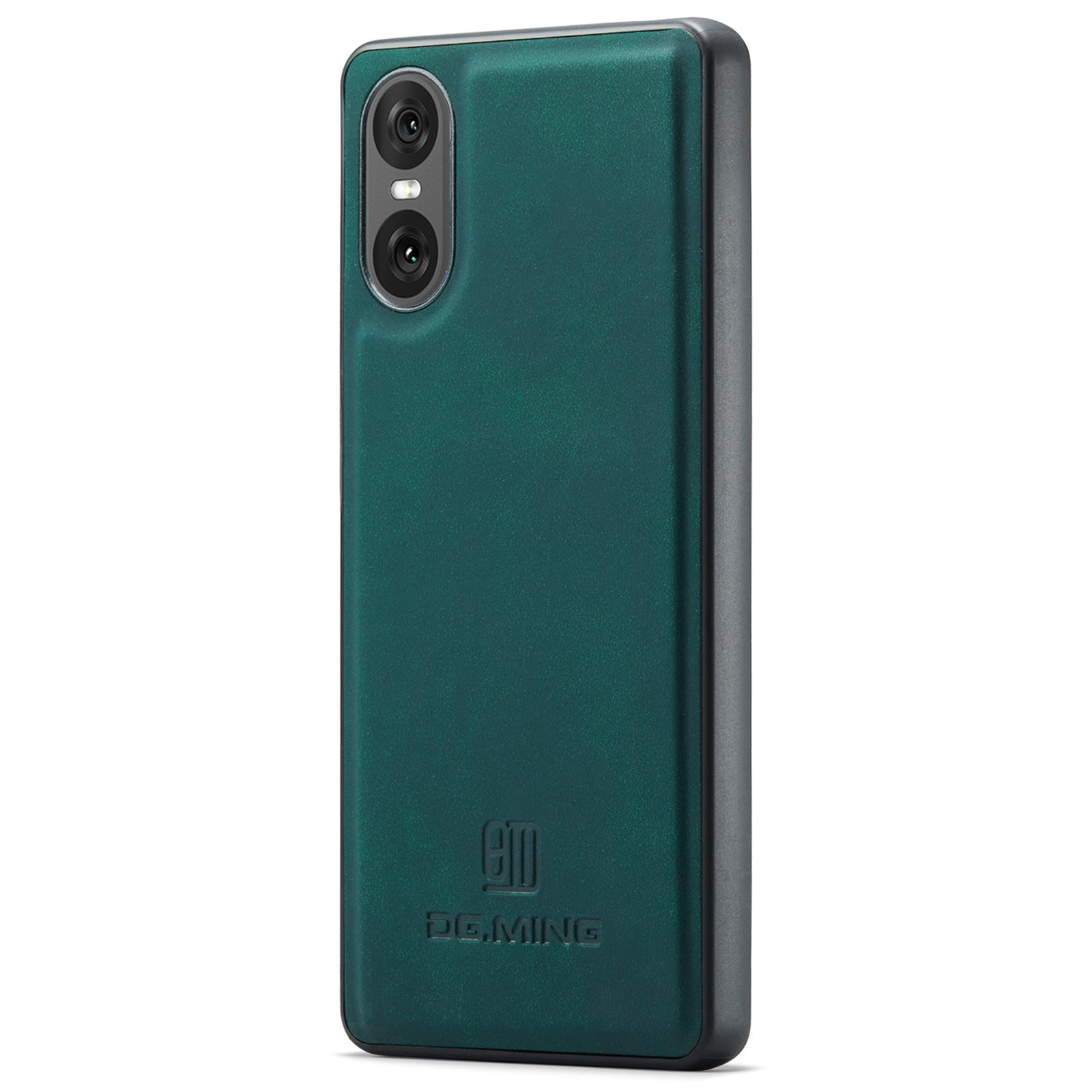 

DG.MING Для Sony Xperia 10 VI Чохол PU Шкіра+PC+TPU Гібридний Чохол для Телефону D