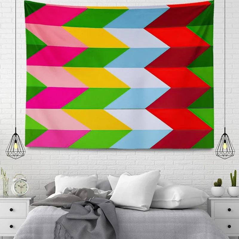 Simple Pattern Plant Decorative Tapestry Home Wall Living Room Office Decorative Tapestry