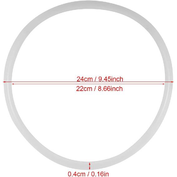 Gasket Sealing, Pressure Gasket Replacement 6 Sizes Replaceable for Home Pressure Cooker for Kitchen (Diameter 22CM)